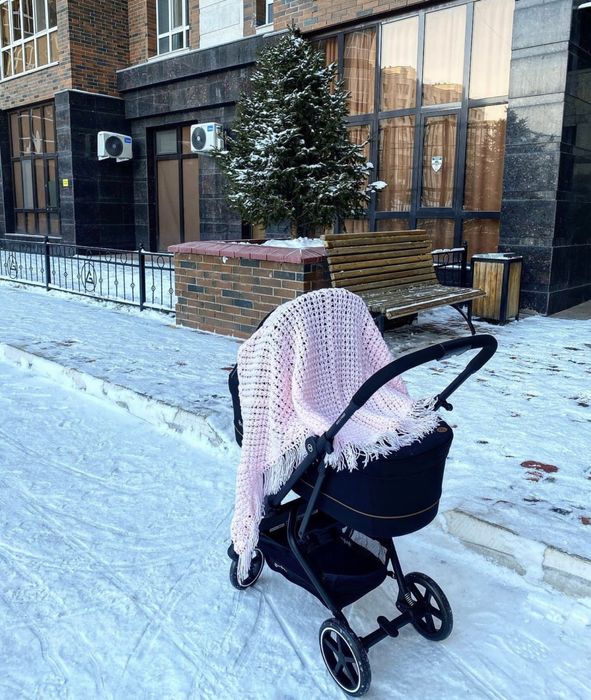 Вязаная шаль