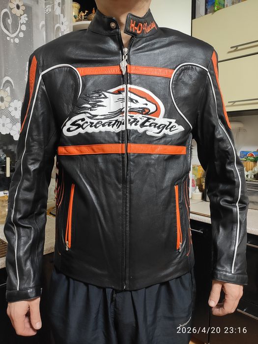 Куртка кожа Harley Davidson