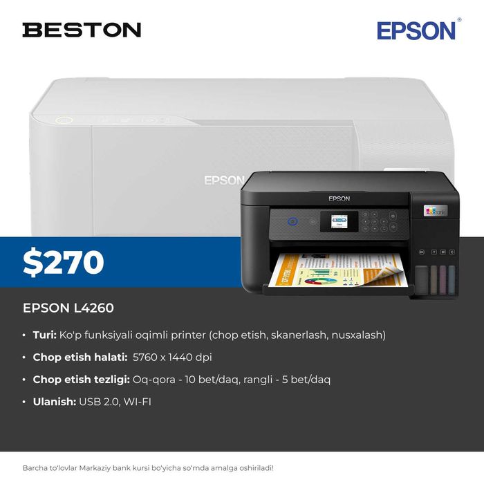 Printer Epson L4260