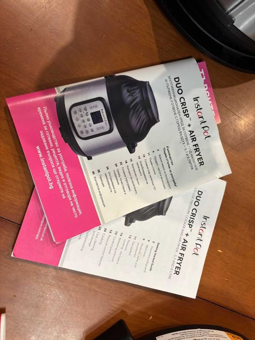 Комбиниран Multicooker Instant Pot Duo Crisp + Air Fryer 8L