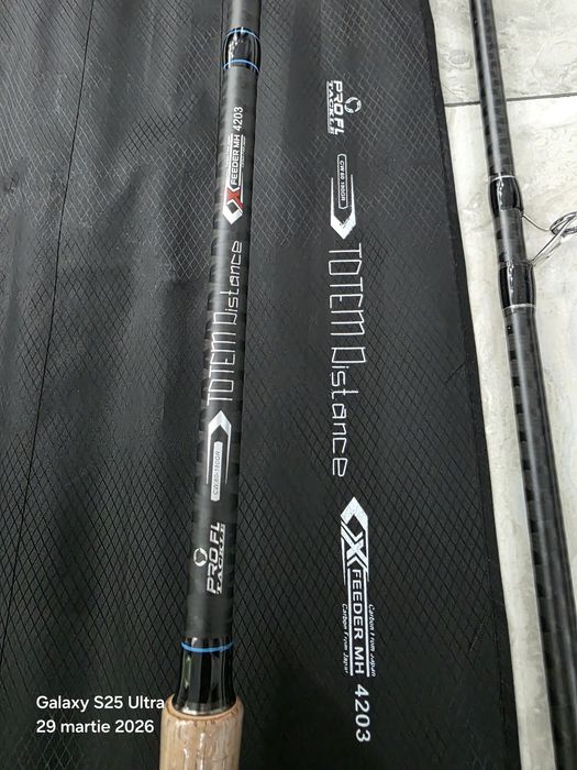 SET 2 Lansete Feeder PRO FL Totem Distance Feeder 4.20m 60-180g NEW 20