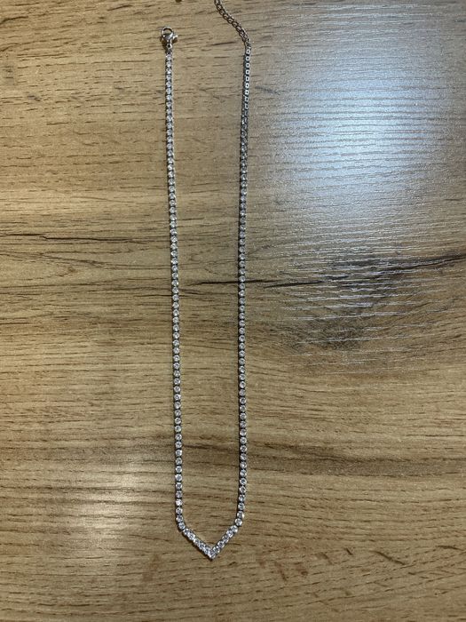 Цепочка в серебристом цвете