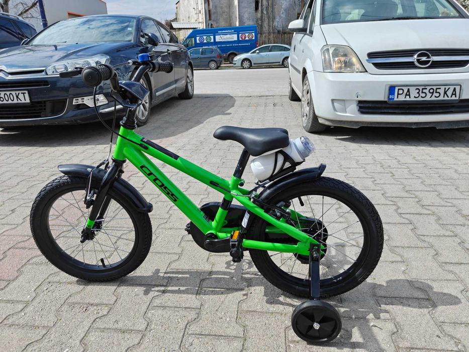 CROSS Велосипед 16" PATROL зелен