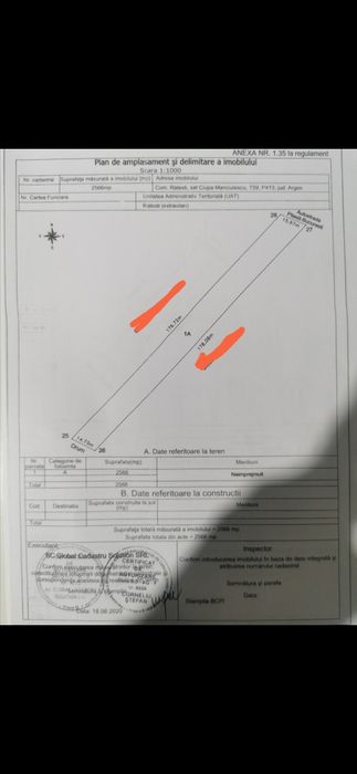 Vânzare teren excepțional,ieșire la Autostrada A1 București  Pitesti