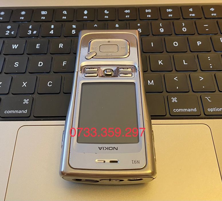 Telefon Nokia N91 classic vintage pentru colectie Stainless Steel