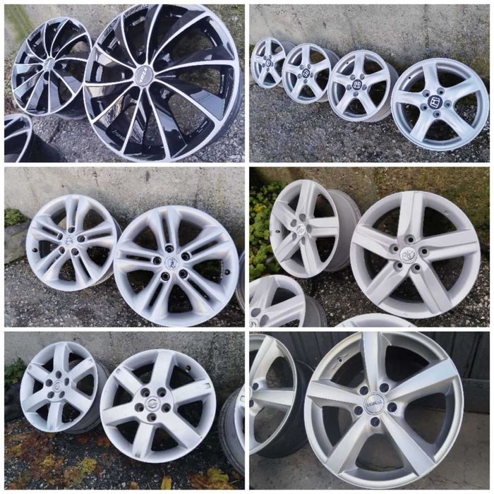 Лети джанти 16, 17 и 18 цола 5х114.3 Тойота, Хонда, Хюндай, Киа, Нисан