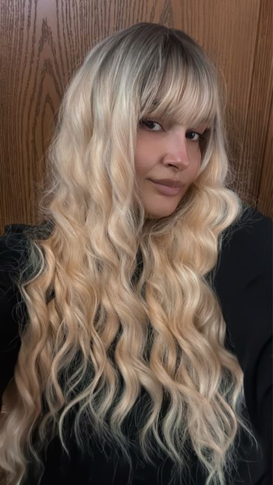 Парик качество Топ! Цвет Блонд микс Браун .