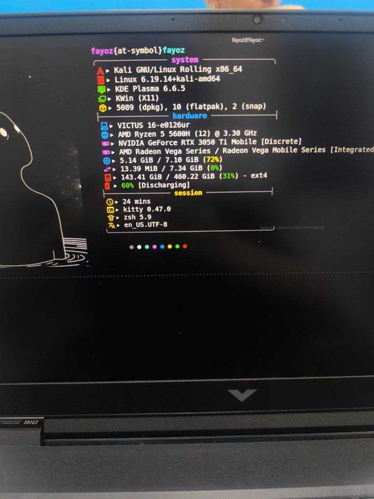 Игровой HP Victus 16 / Ryzen 5 5600H / RTX 3050 Ti / 8GB / 512GB