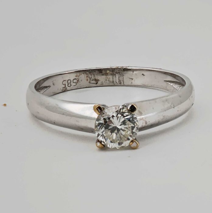 Inel 14k diamant natural 0.56ct