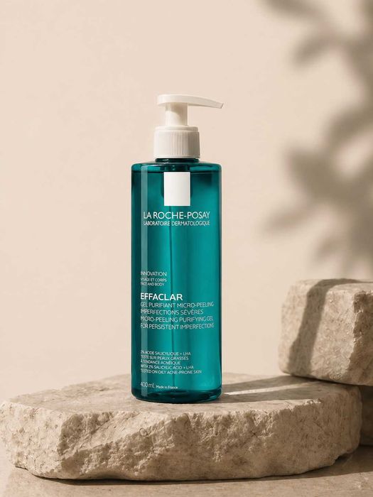 La Roche-Posay Effaclar gel purifant micropeeling-Tozalovchi gel 400ml