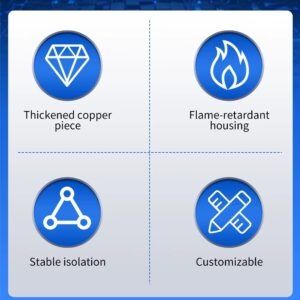 3P 100А Изолиран превключвател за DIN шина