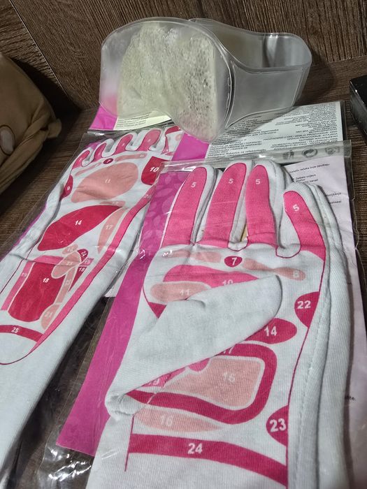 Set reflexologie plus banda pentru ochi cu gel