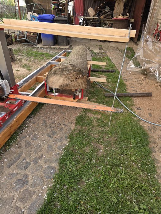 Stihl MS 661c și sistem pentru debitare longitudinală.