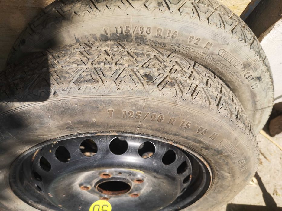 Vand roata rezerva slim 15"