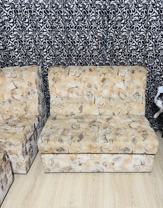 Ъглов диван-разтегателен