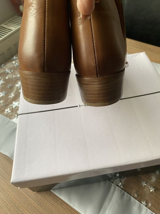 Botine piele naturala Hosis