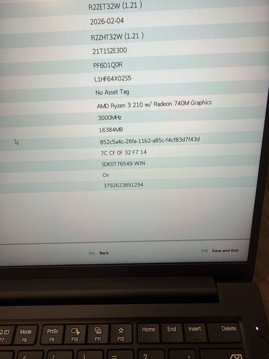 Laptop Lenovo Thinkpad E14 gen 7 Amd Ryzen 3 Pro-ram 16Gb DDR5 -SSD 512Gb