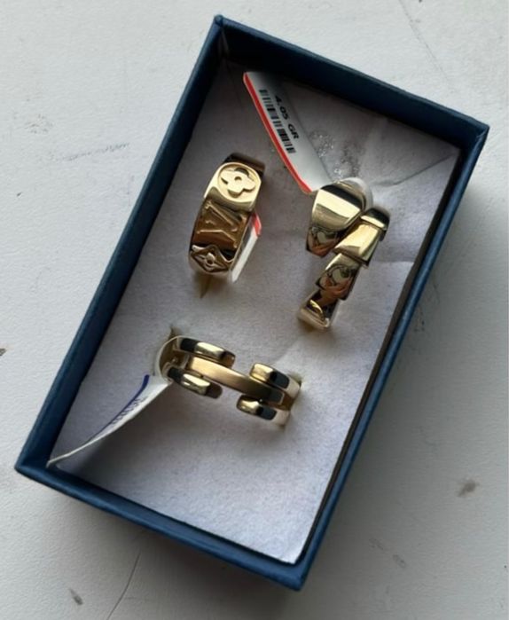 Кольца золотые новые