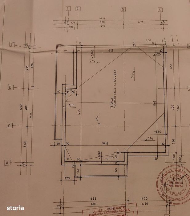 Teren Cu Prioect P+1E 420 Mp - Lazu