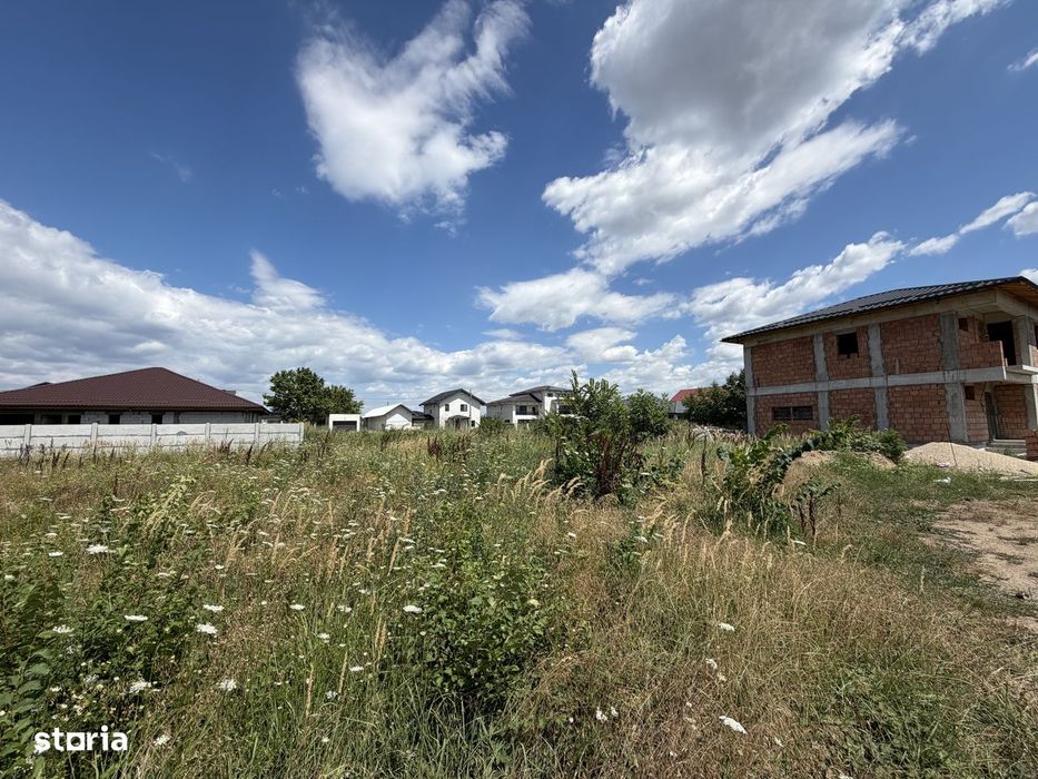 Teren 517mp, Domnesti, Ilfov, pozitie excelenta