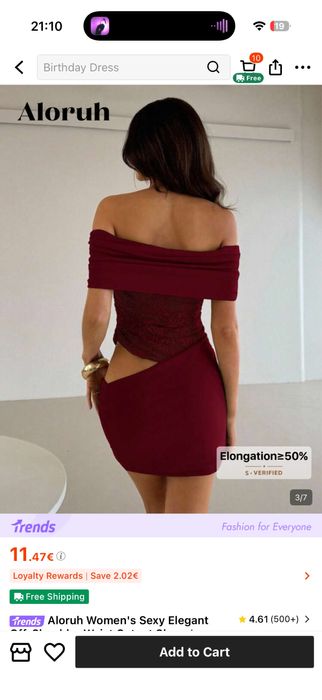 Нова рокля Shein