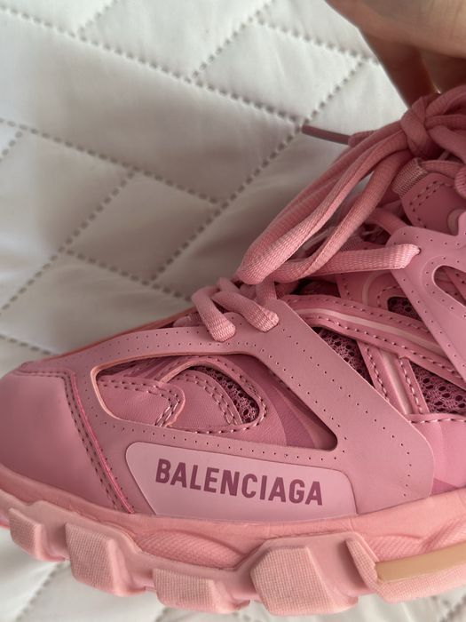 розови маратонки balenciaga track