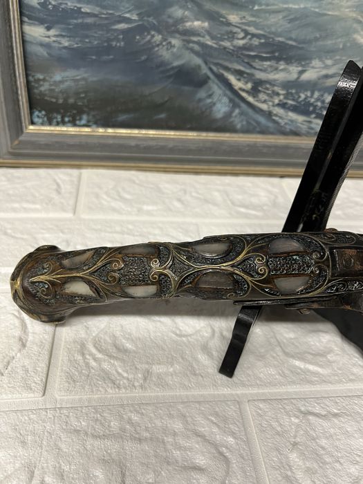 Колекционерски,стар,кремъчен пистолет