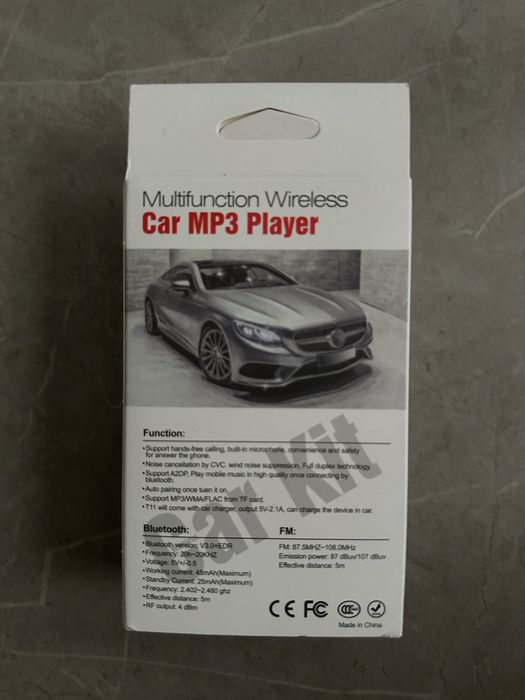 Fm трансмитер, Трансмитер за кола, трансмитер MP3 Bluetooth за кола