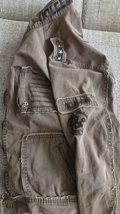 Geaca Dolce Gabbana Military de blugi