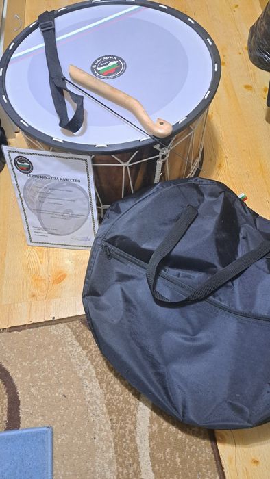 Професионален 20-инчов тъпан + калъф