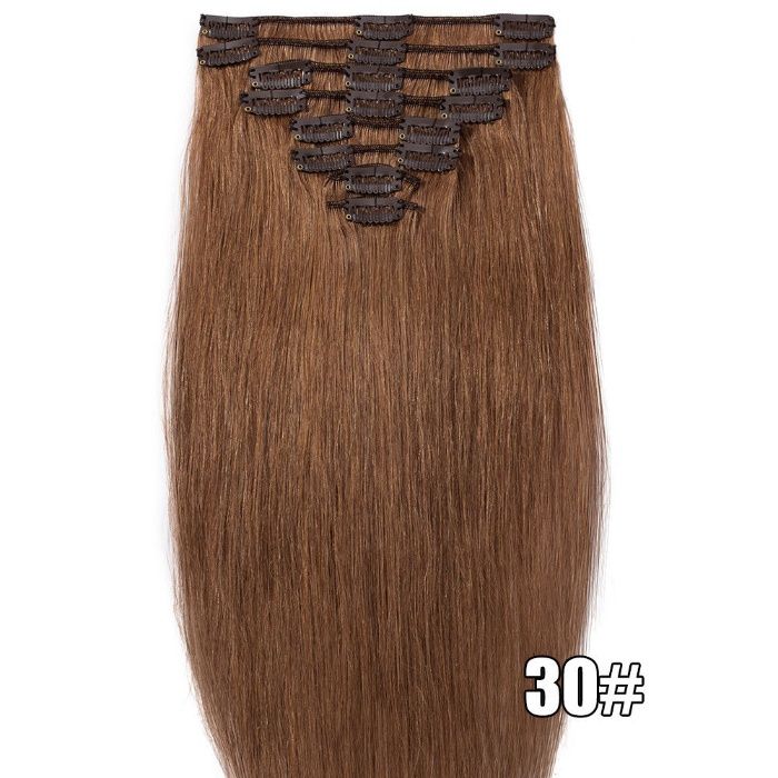 Славянска коса на клипс