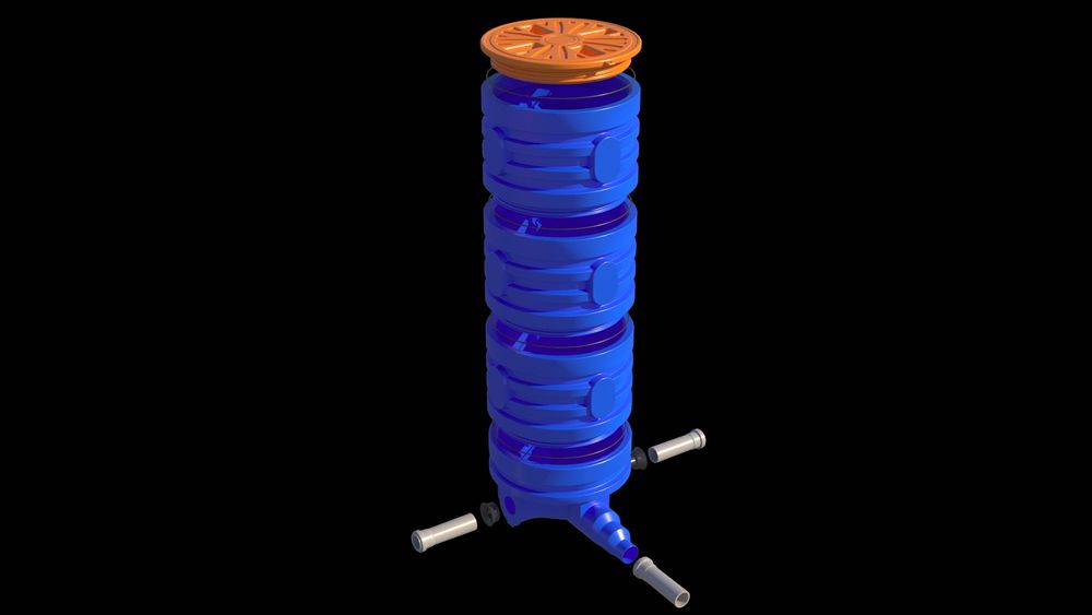 Телекоммуникационные и дренажные колодцы из пластика OBP.UZ