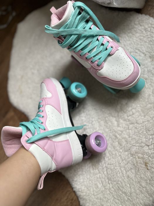 Роликовые коньки квады Rush action