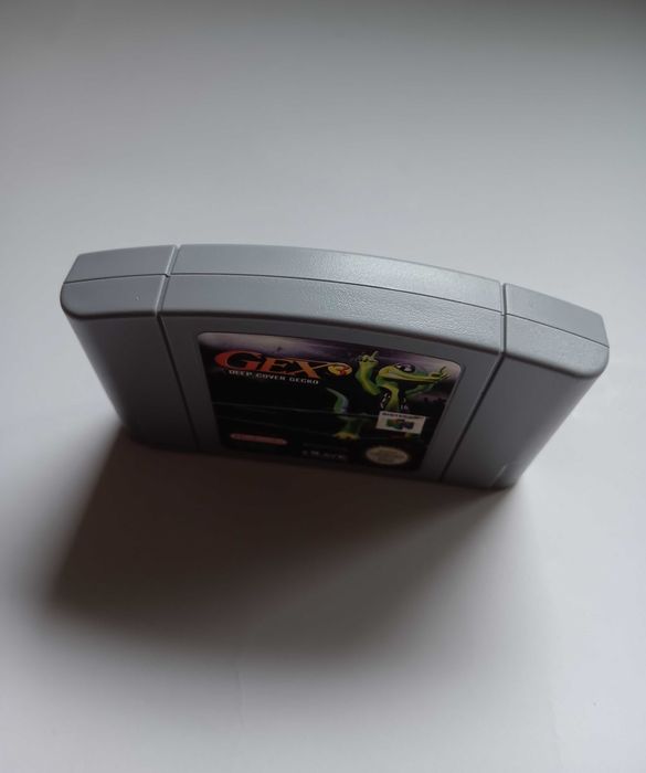 Gex 3 ,Deep Cover Gecko, Nintendo 64, Joc vintage pentru consola veche