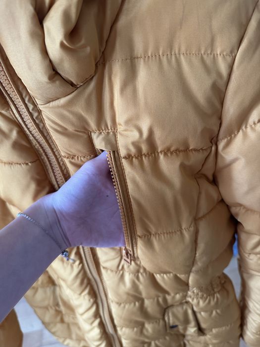 Зимно дамско яке ONLY в цвят горчица, размер хс/с