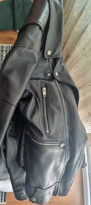 Geacă de piele Zara