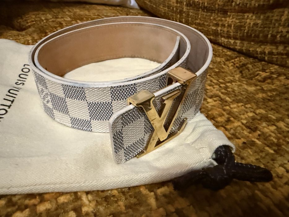 Louis Vuitton Initiales damier azur оригинален дамски колан