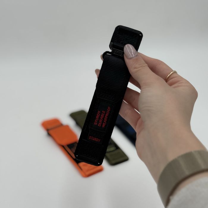 Масивна текстилна каишка от плат с велкро залепяне за Apple Watch ULTRA/11/10/9/8/7/6/5/4/3/2/1