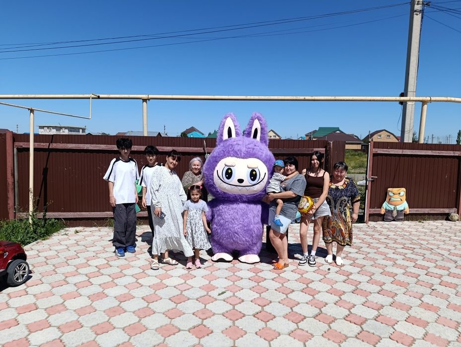 Лабубу ростовая кукла