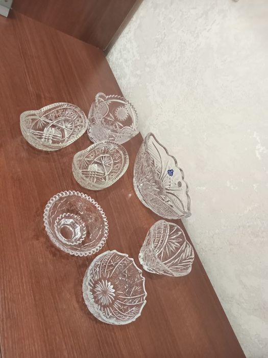 Хрустальная и стеклянная посуда