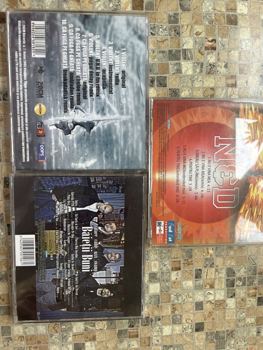 CD uri originale BUG Mafia /Parazitii/ N&D