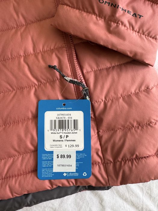 Дамско яке пухенка Columbia размер S