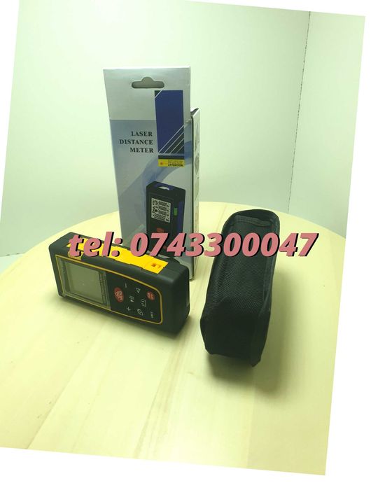 Telemetru Laser Profesional 40 M Precizie  2mm Protectie Ip54 p