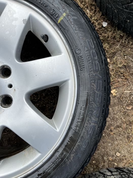 Jante bmw r16 5x120 cu anvelope de iarna