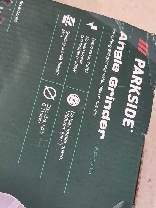 Ъглошлайф Parkside