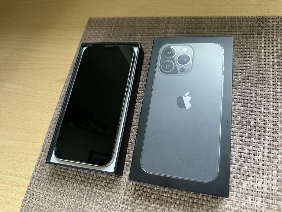 iPhone 13 Pro 128GB Graphite - пълен комплект