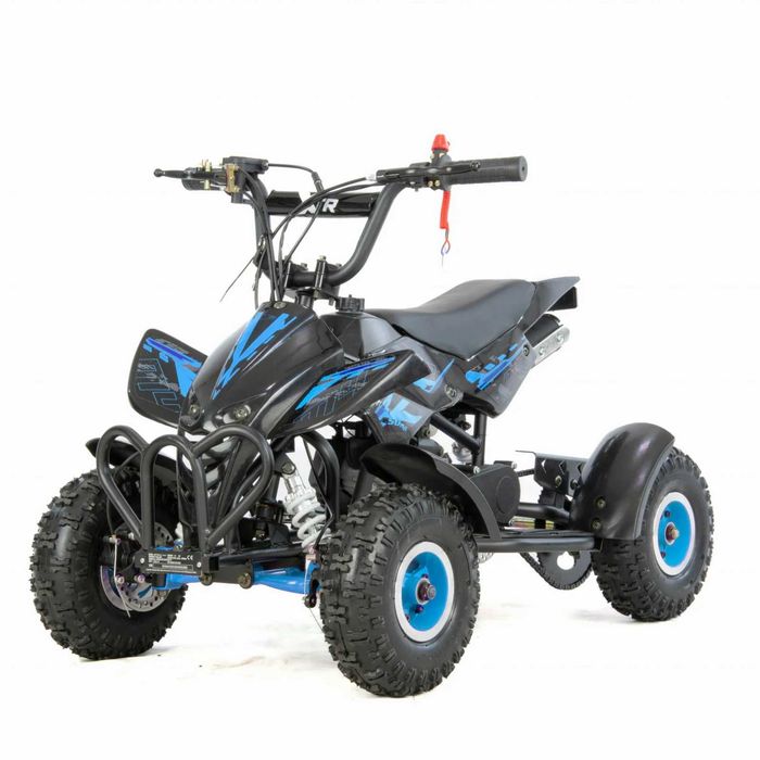 Mini atv XTR M4/4, roti 4 inch, 50cc, 2 timpi, pornire la sfoara , culoare (albastru sau verde)