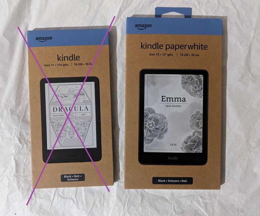 Kindle Paperwhite - 12gen - 7" - Нови