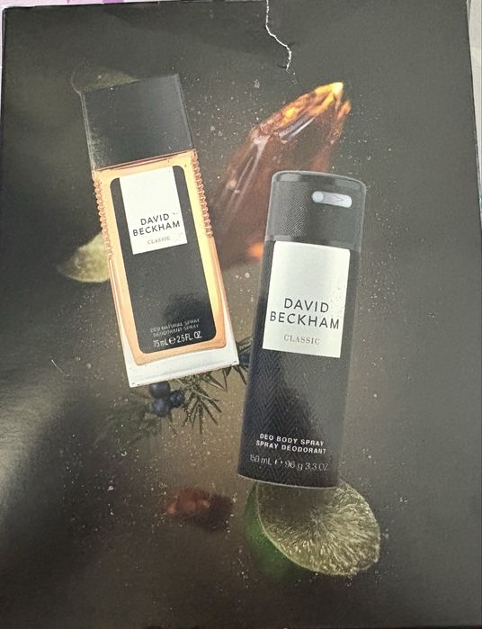 set parfum si deodorant david beckham