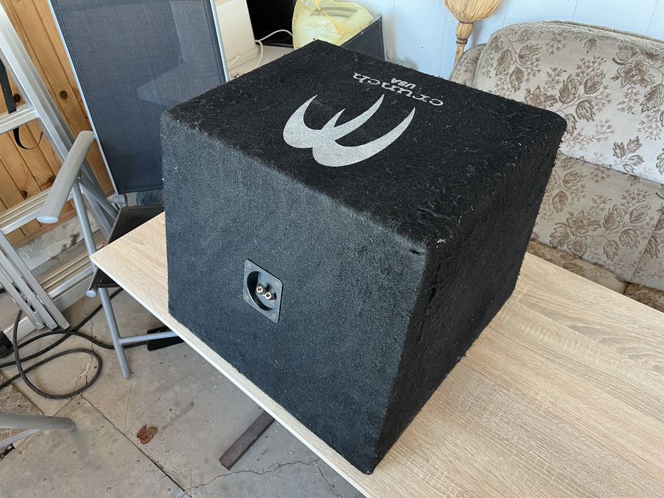 Crunch BLACKMAXX-12 inch, 1200W DualCoil